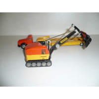 Tekno Denmark Volvo  Truck + Trailer + Akerman Excavator   