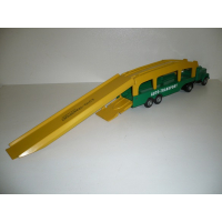 Tekno Denmark  Scania Vabis 76   AUTO TRANSPORT  Green / Yellow