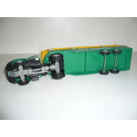 Tekno Denmark  Scania Vabis 76   AUTO TRANSPORT  Green / Yellow