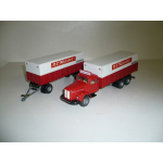 Tekno Denmark Scania Vabis + Trailer   N.C. KLOSTER