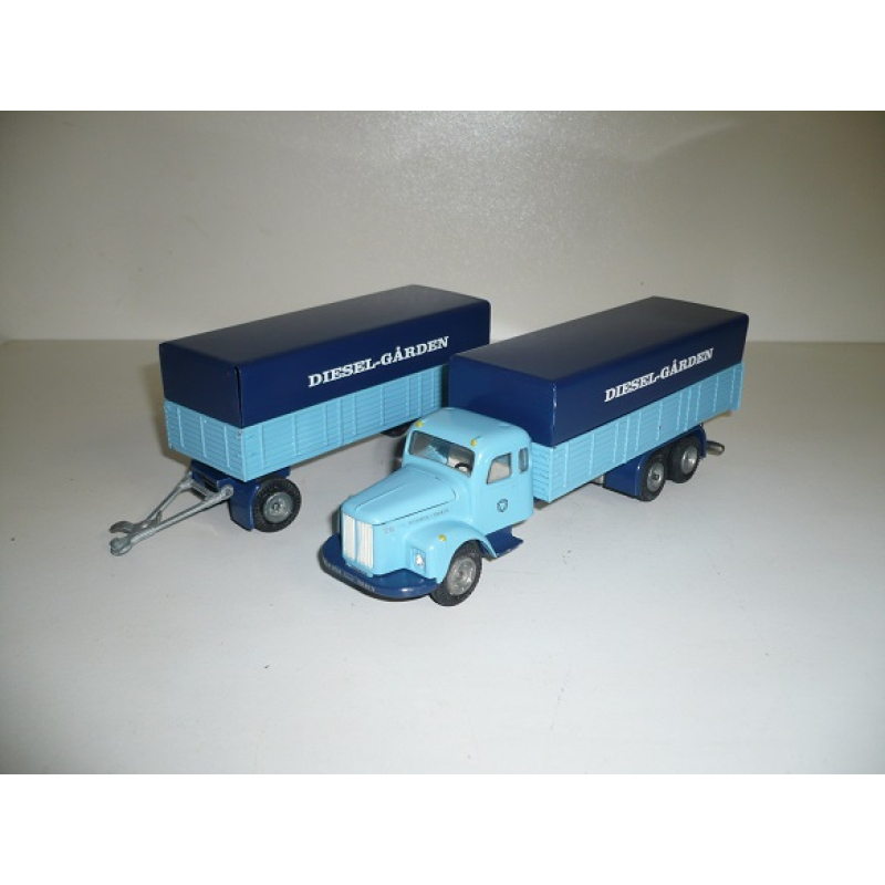 Tekno Denmark Scania Vabis + Trailer  DIESEL GARDEN 