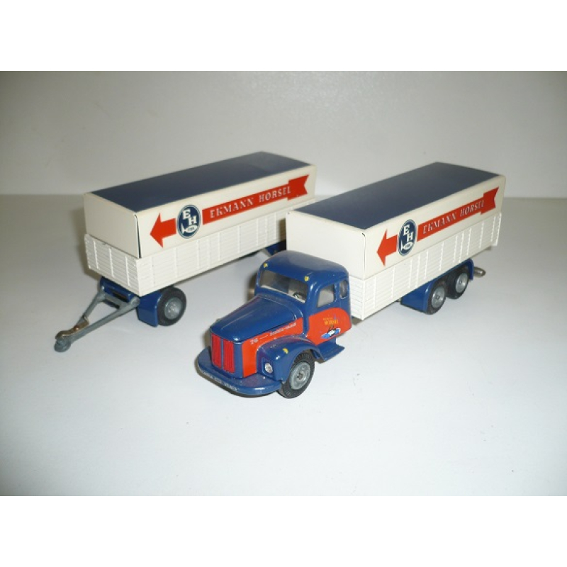 Tekno Denmark Scania Vabis + Trailer  EKMANN & HORSEL